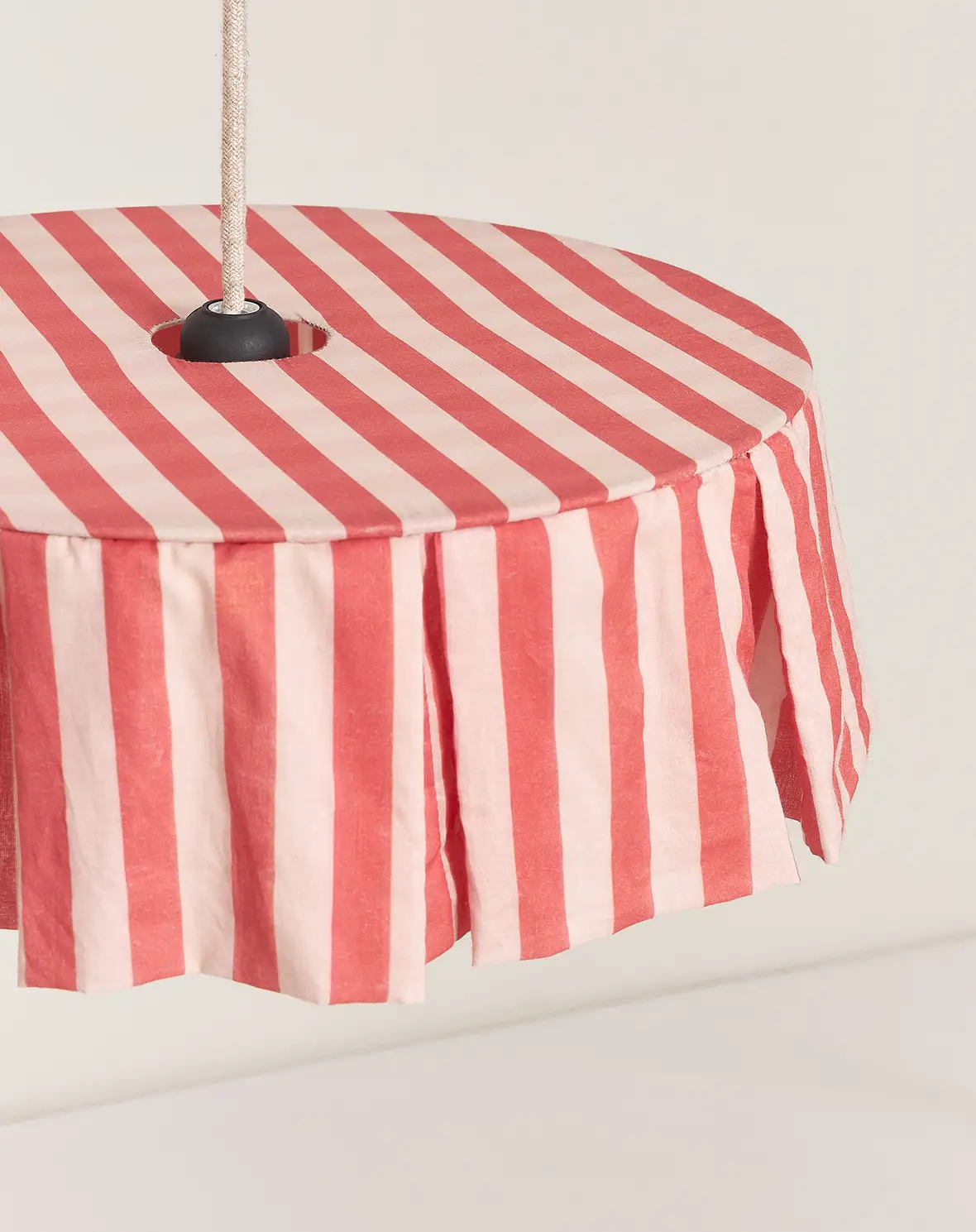 Vibes Lampshade - Red Stripes
