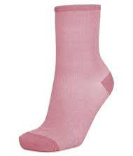 Dina Solid Glittersock - Wistful Mauve