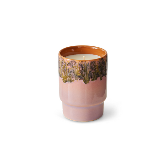 70s Ceramics Scented Candle Small - Miami