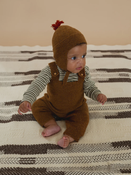 Chestnut Contrast Tassel Hat