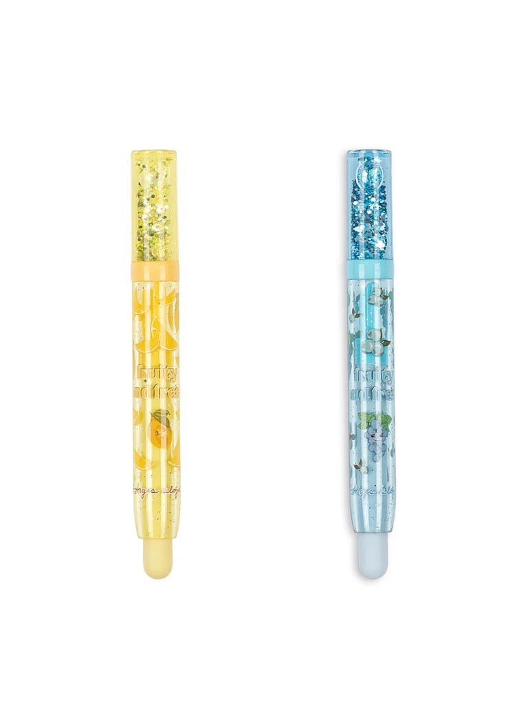 Fruity Fresh Eraser Set Lemon & Grape