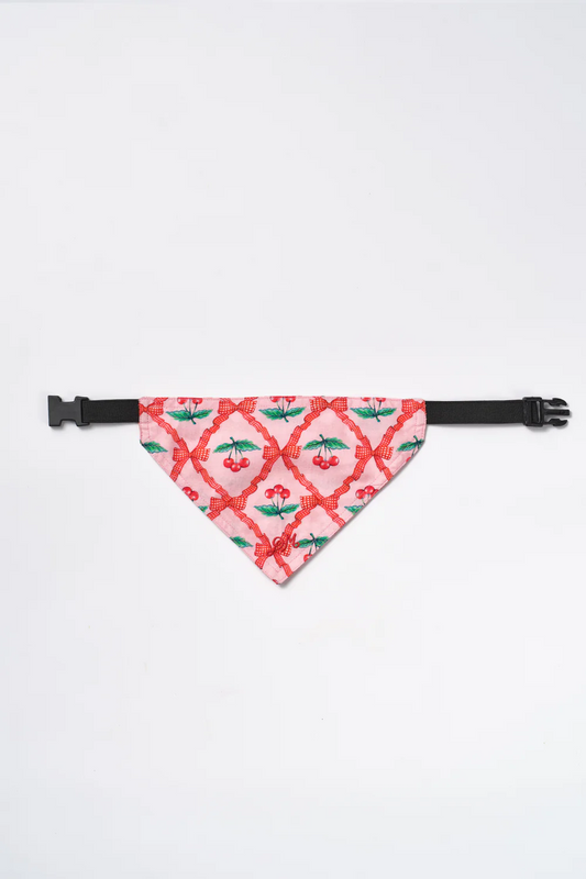 Pet Neckerchief  - Cherry