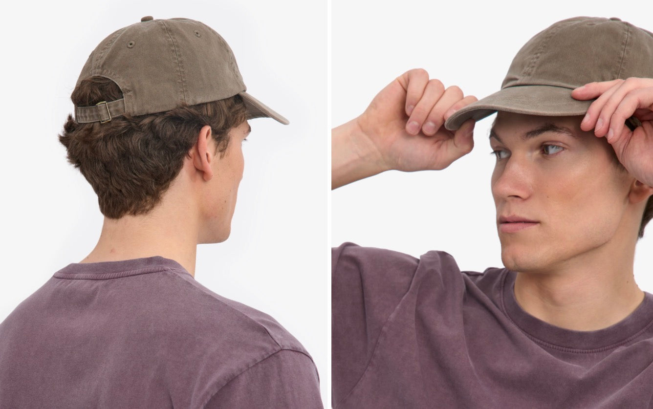Organic Cotton Cap - Faded Khaki