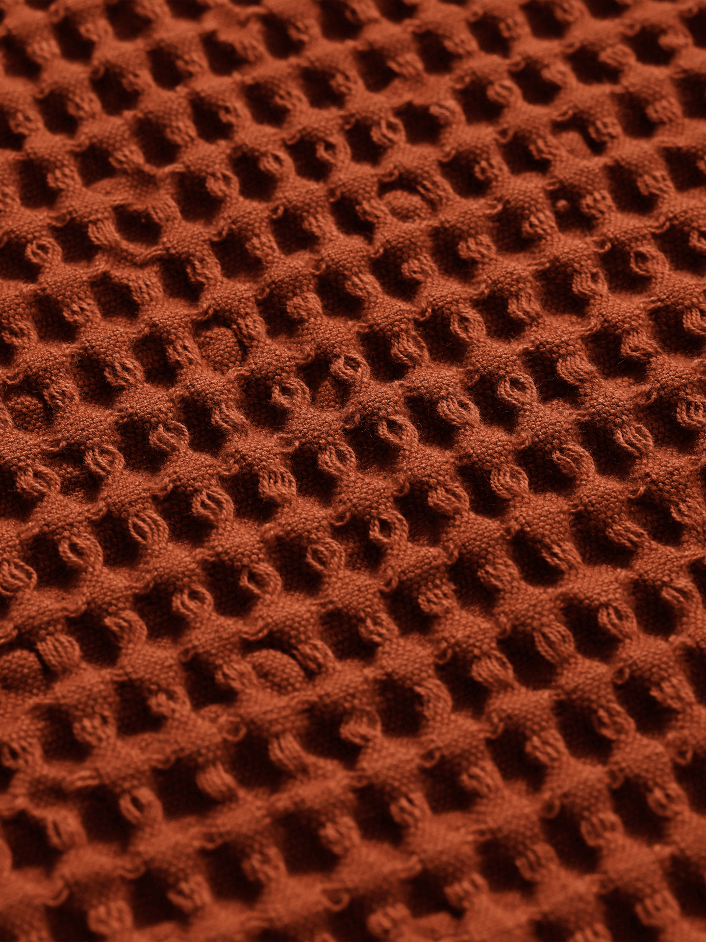 Organic Cotton Bath Towel - Brown Clay