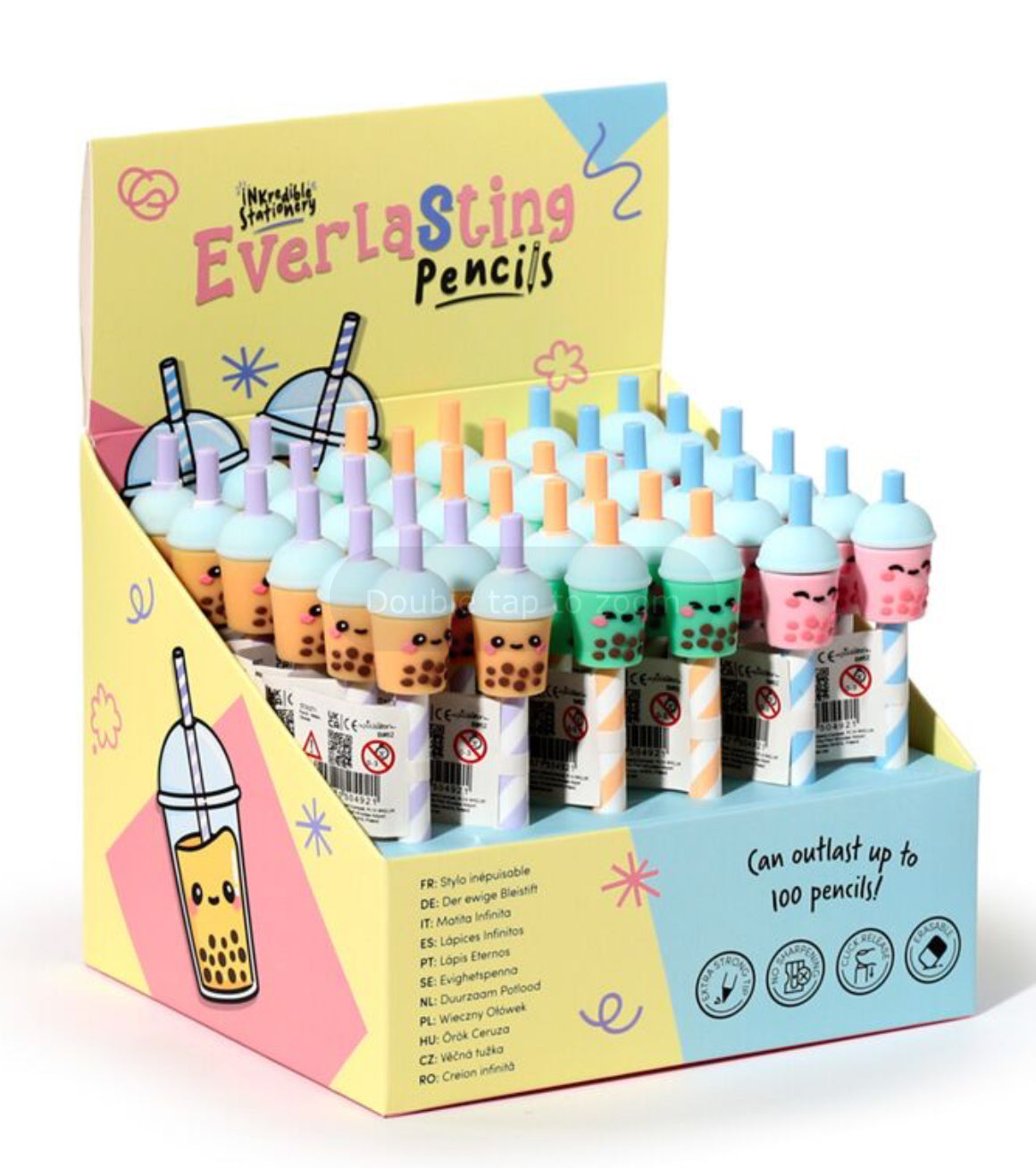 Foodiemals Everlasting Pencil - Bubble Tea