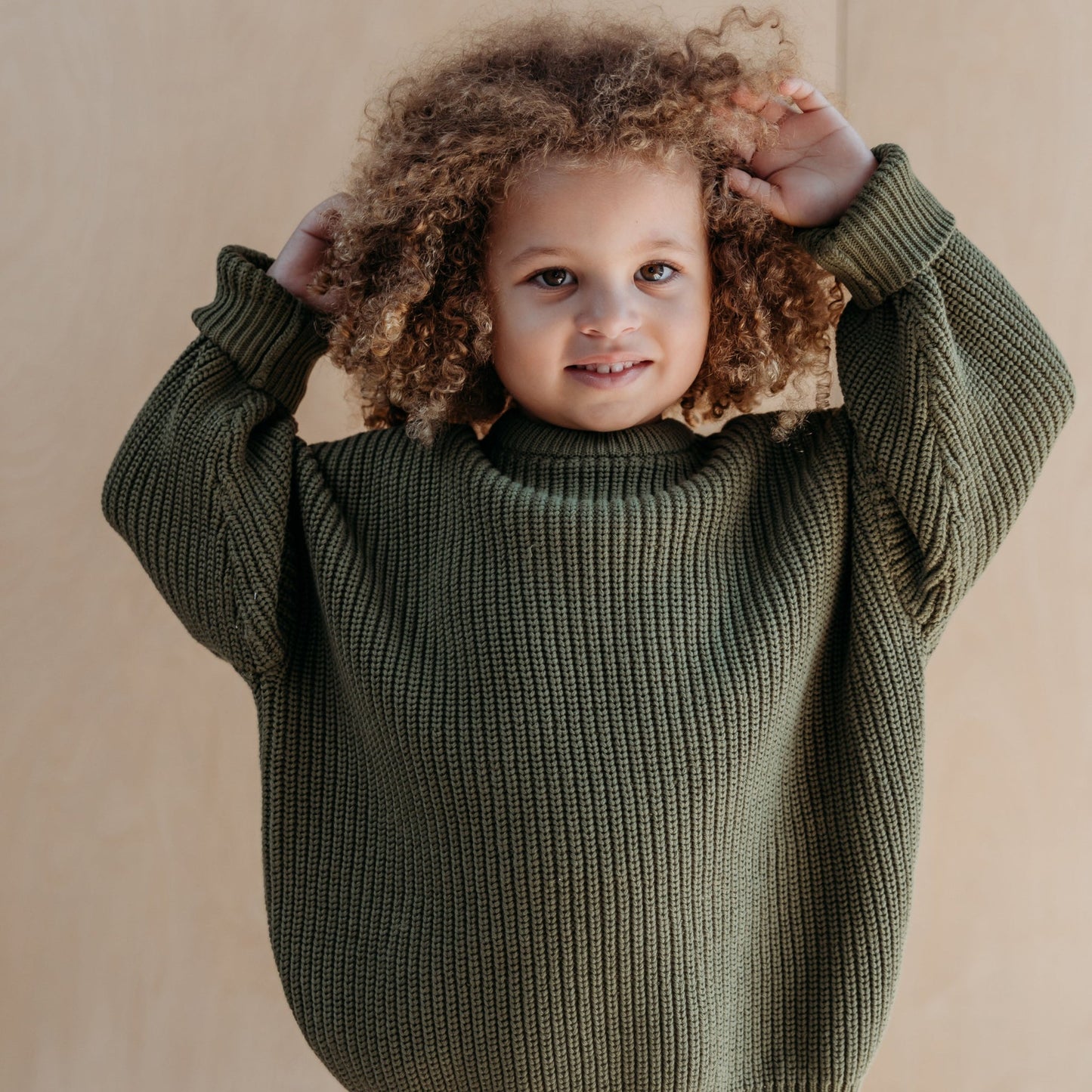 Hunter + Rose Olive Aspen Jumper