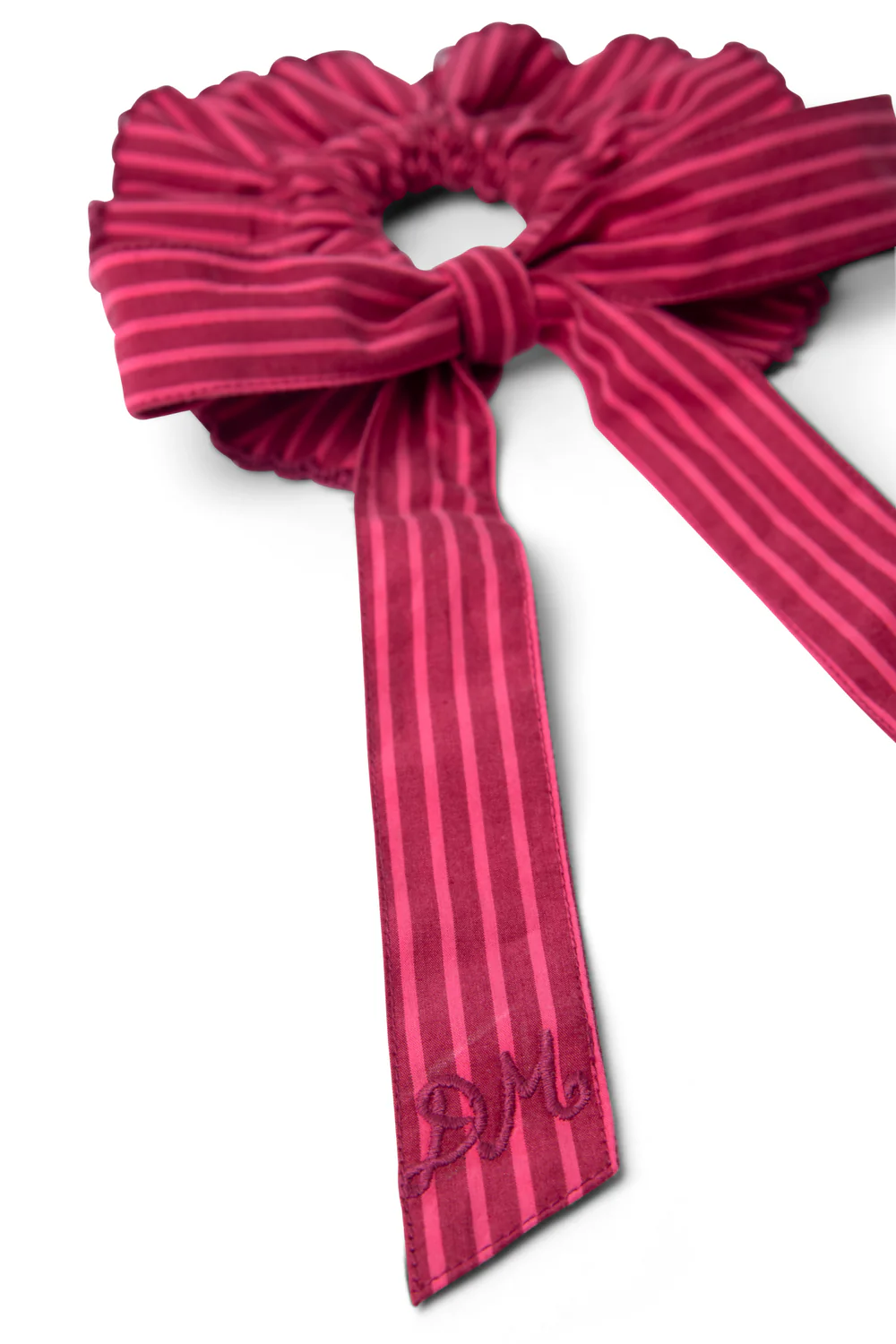 Garter Bun Wrap - Red Stripe