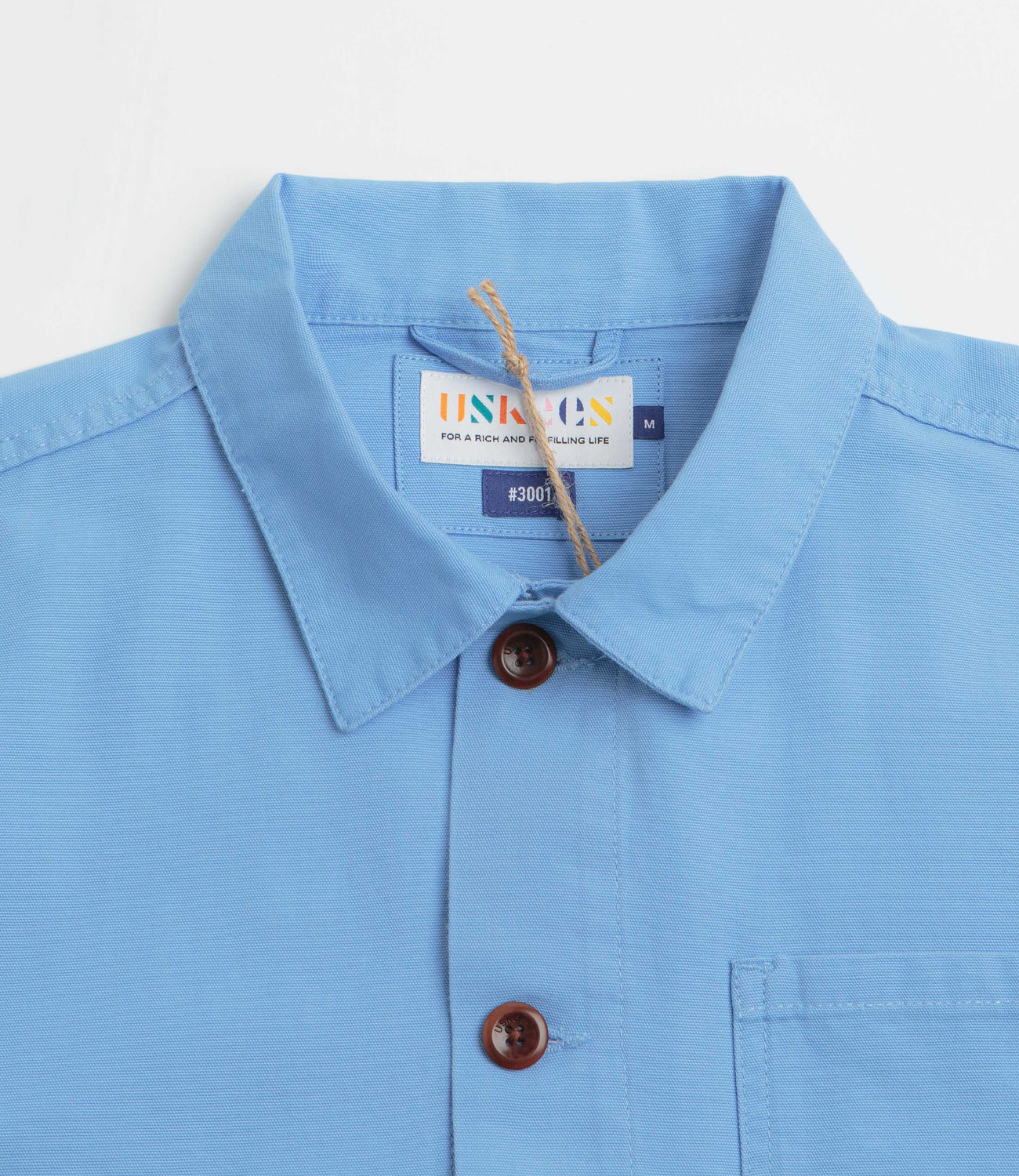 Buttoned Overshirt - Powder Blue