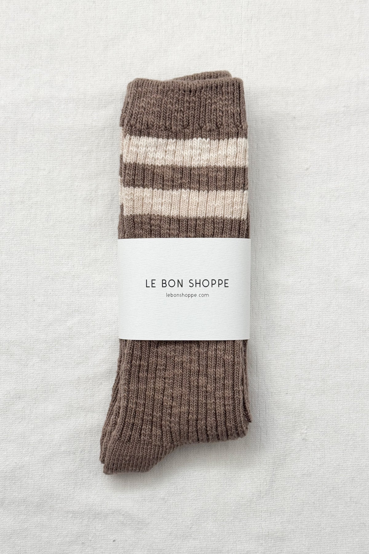 Cottage Varsity Socks - Flax