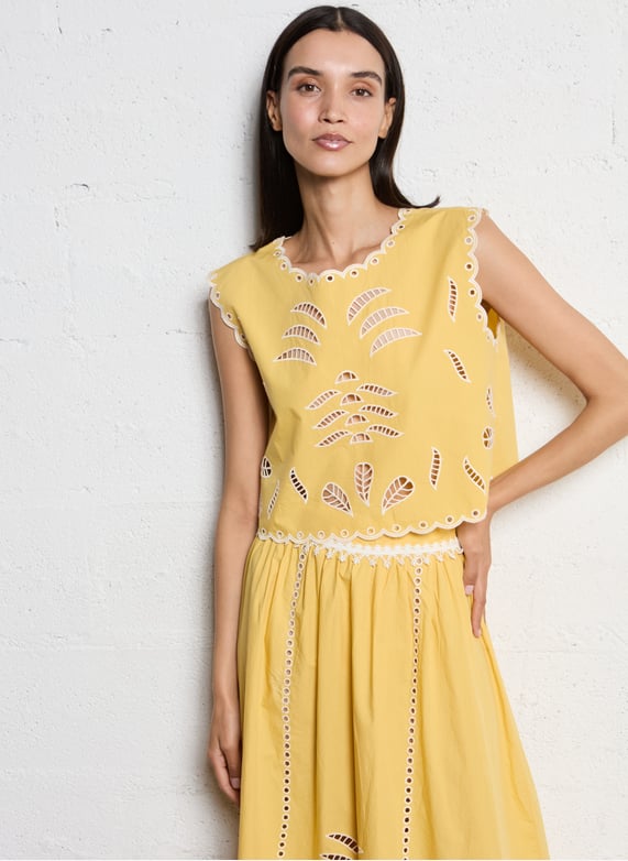 Tifaine Embroidered Top