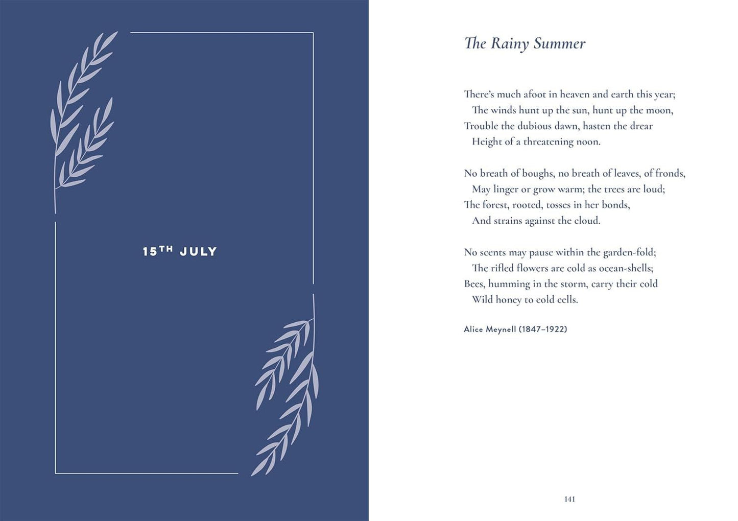 A Nature Poem for Every Summer Evening