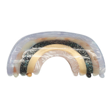 Rainbow Bulldog Clip