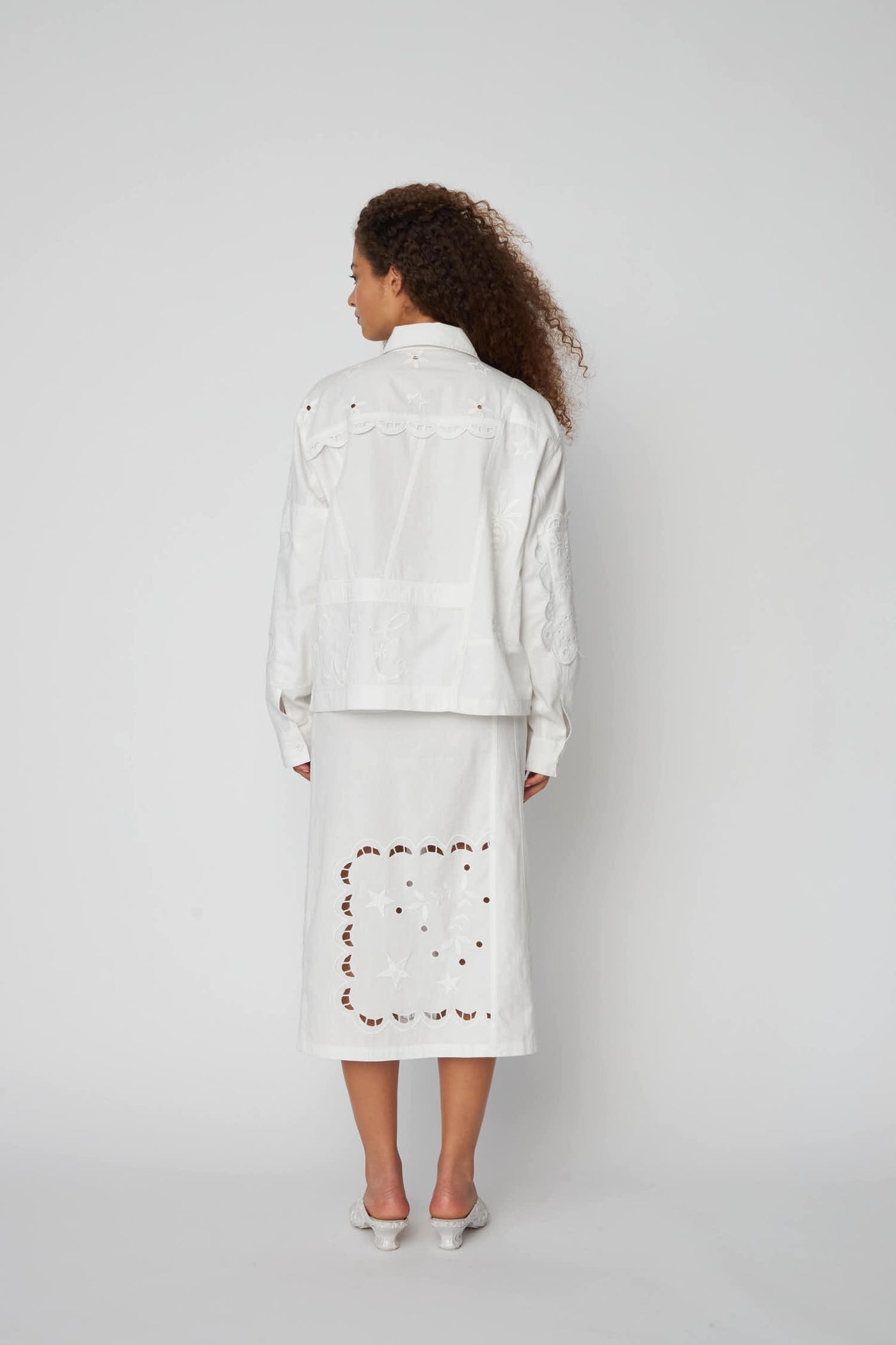 Elements Embroidered Cotton Shirt