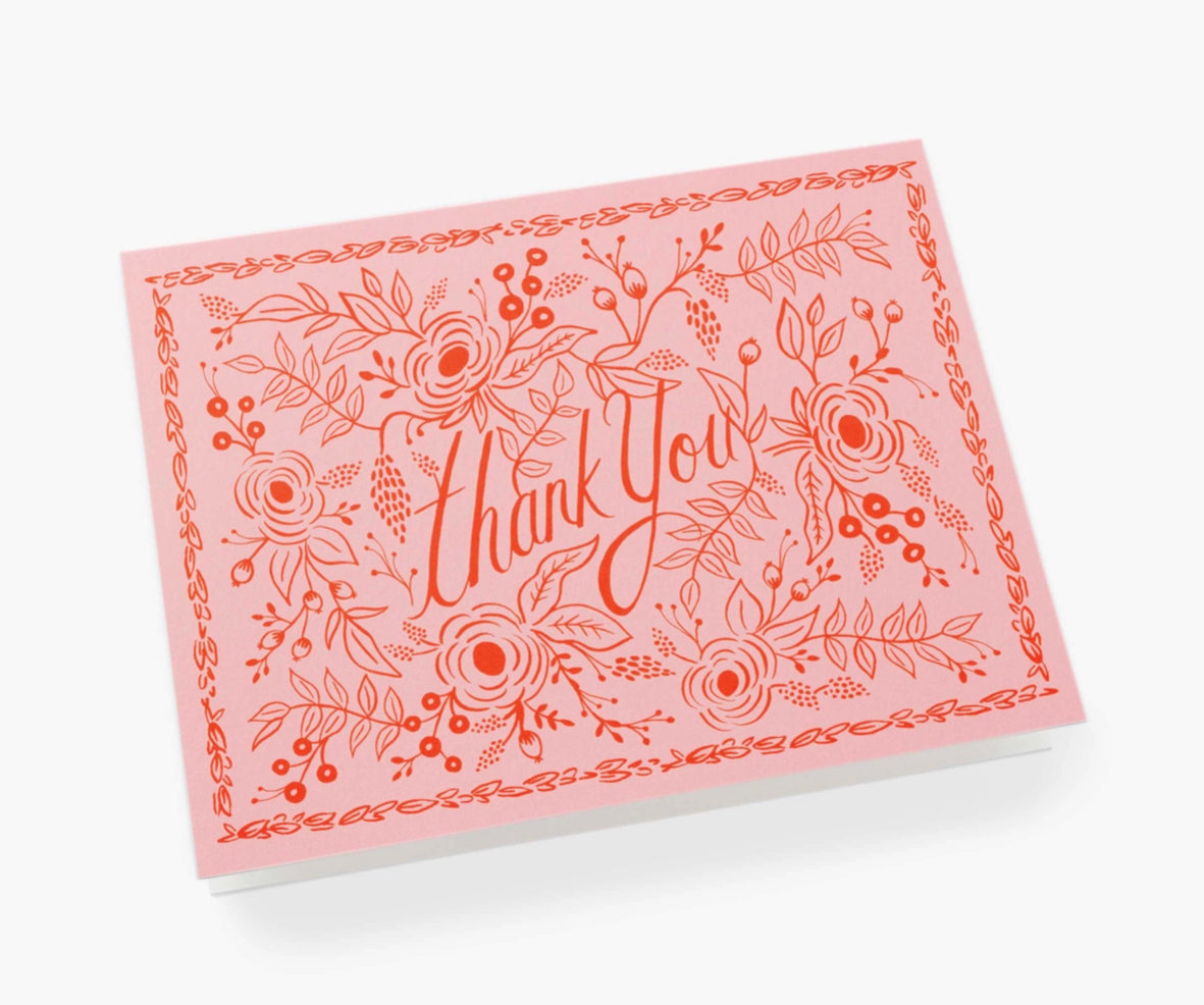 Rifle Paper Co - Wild Rose Thankyou Cards Box Set