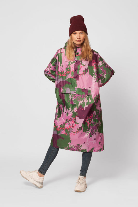 Rainkiss Spring Camo Poncho