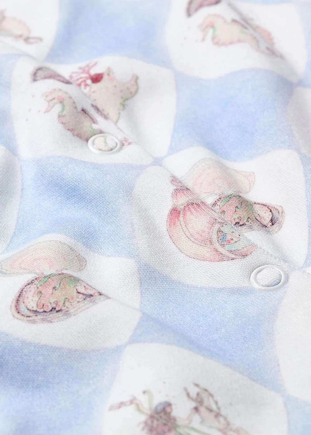 Harlequin De La Mer - Organic Cotton Babygrow