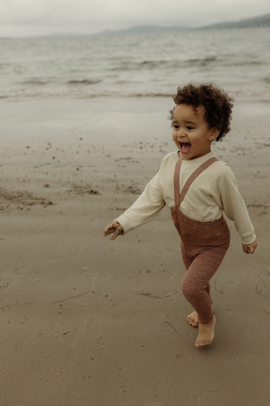 Silly Silas Footless Cotton Tights Salted Caramel