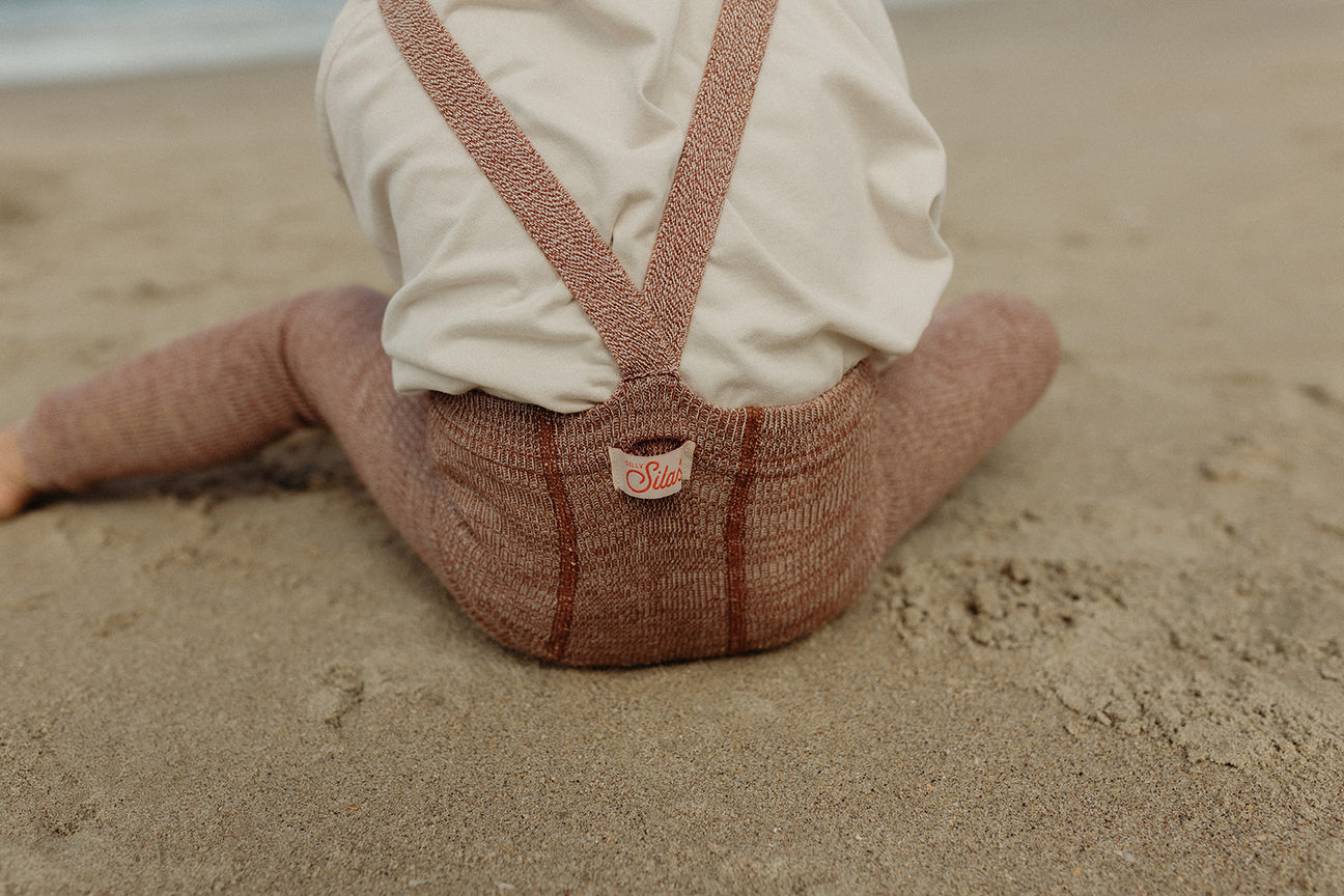 Silly Silas Footless Cotton Tights Salted Caramel