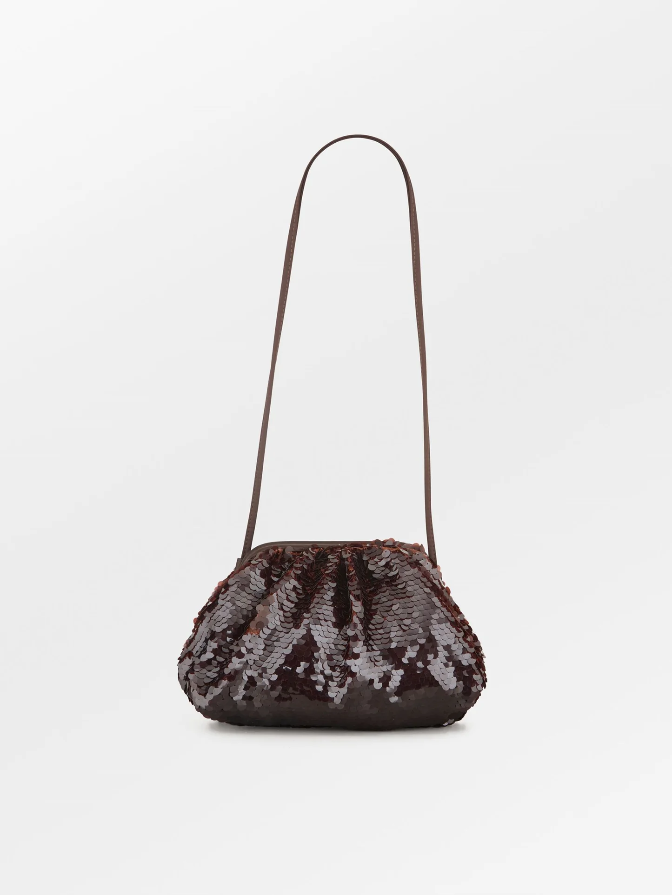 Fairy Bonita Sequin Bag - Brown