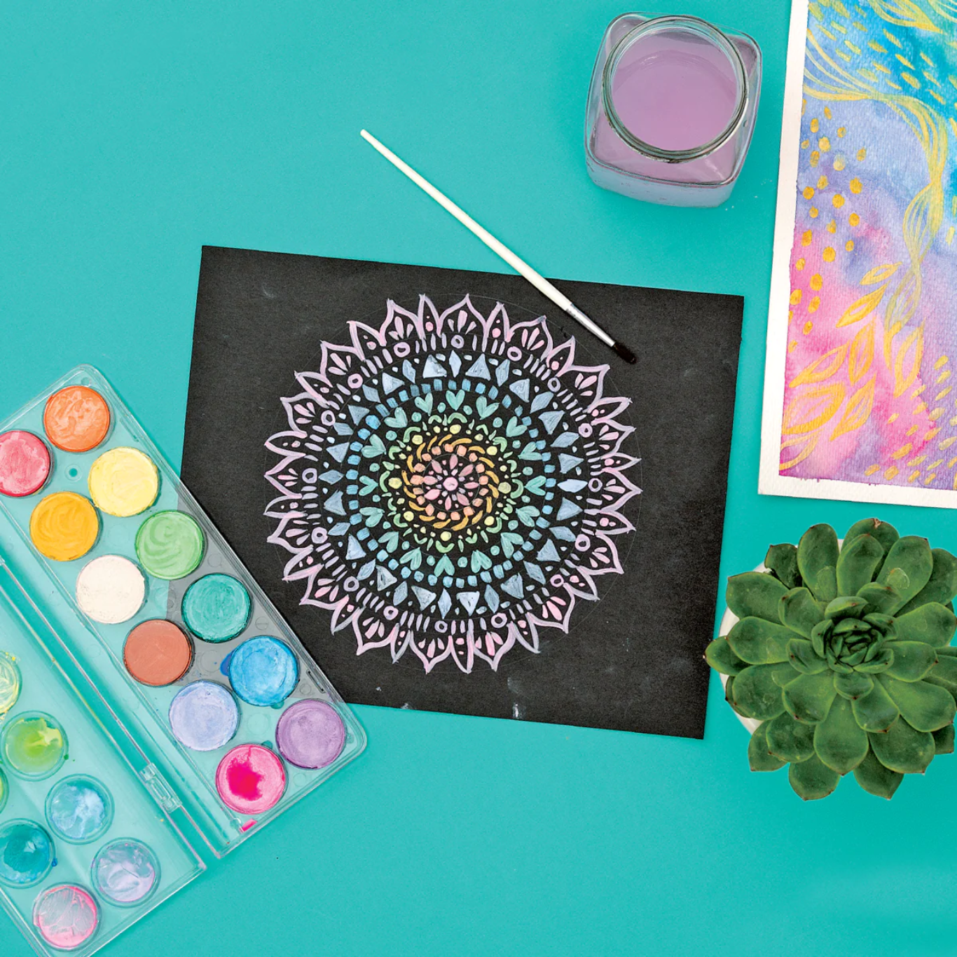 Chroma Blends Watercolour Pearlescent Paint