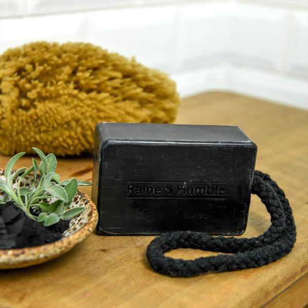 Soap On A Rope Sage & Charcoal