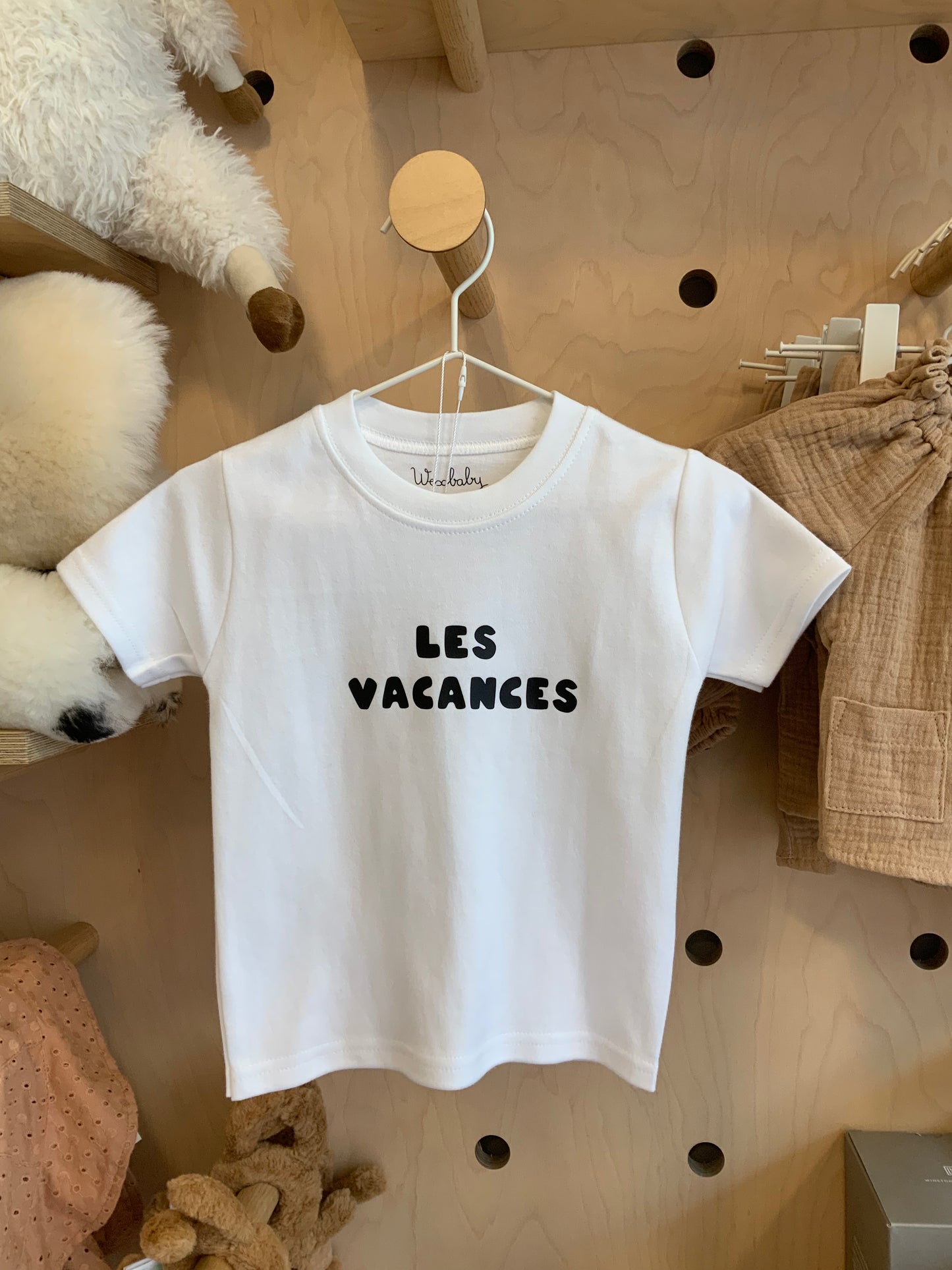 Wexbaby Les Vacances Tee - White