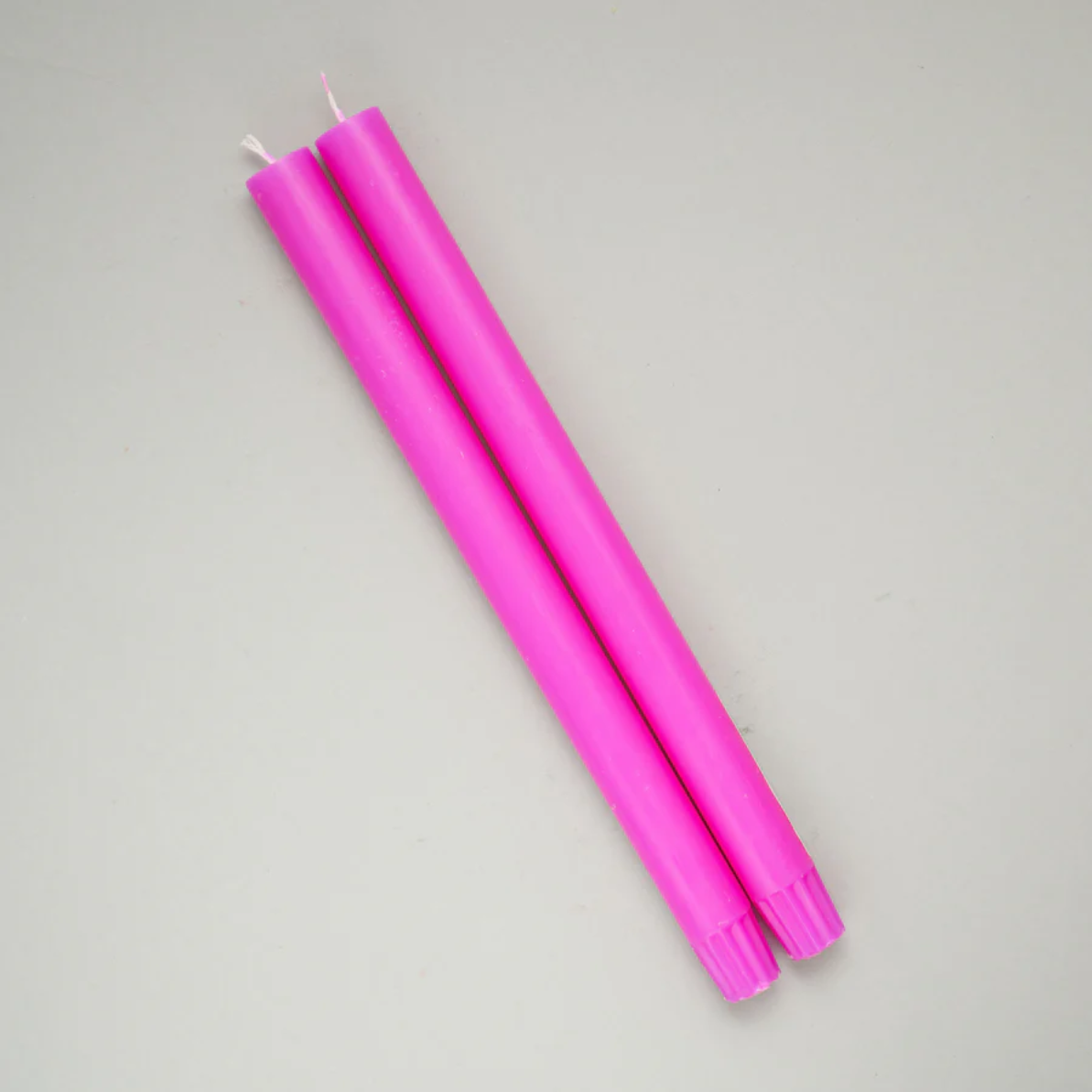 Dining candles Fluro Purple