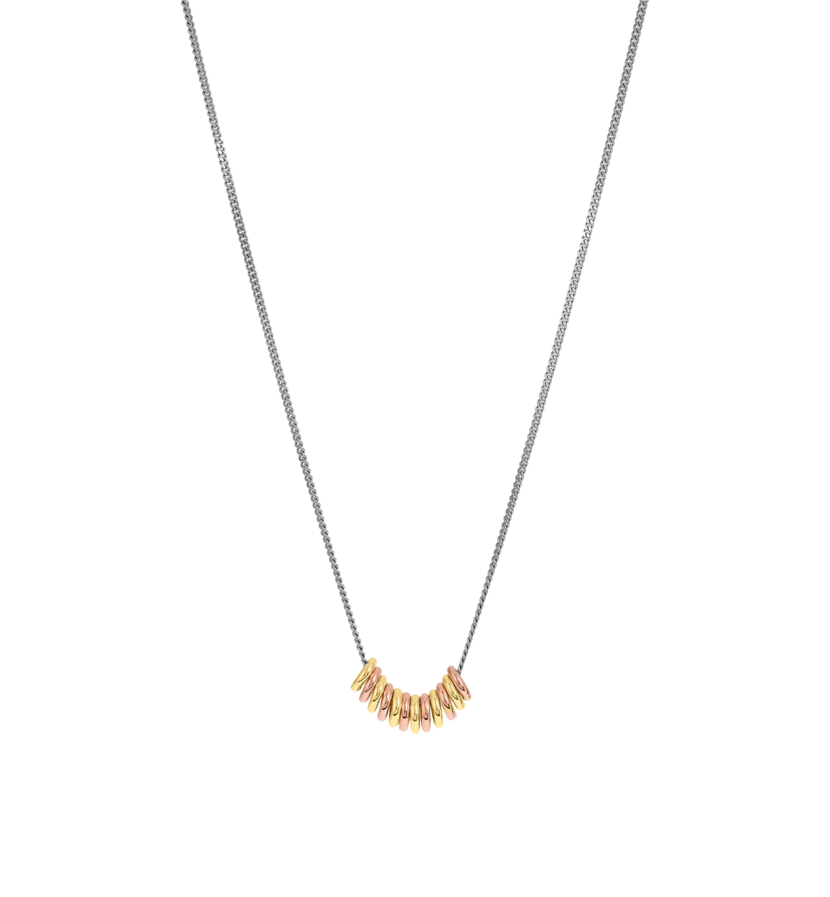 Mix It Up Necklace - Silver