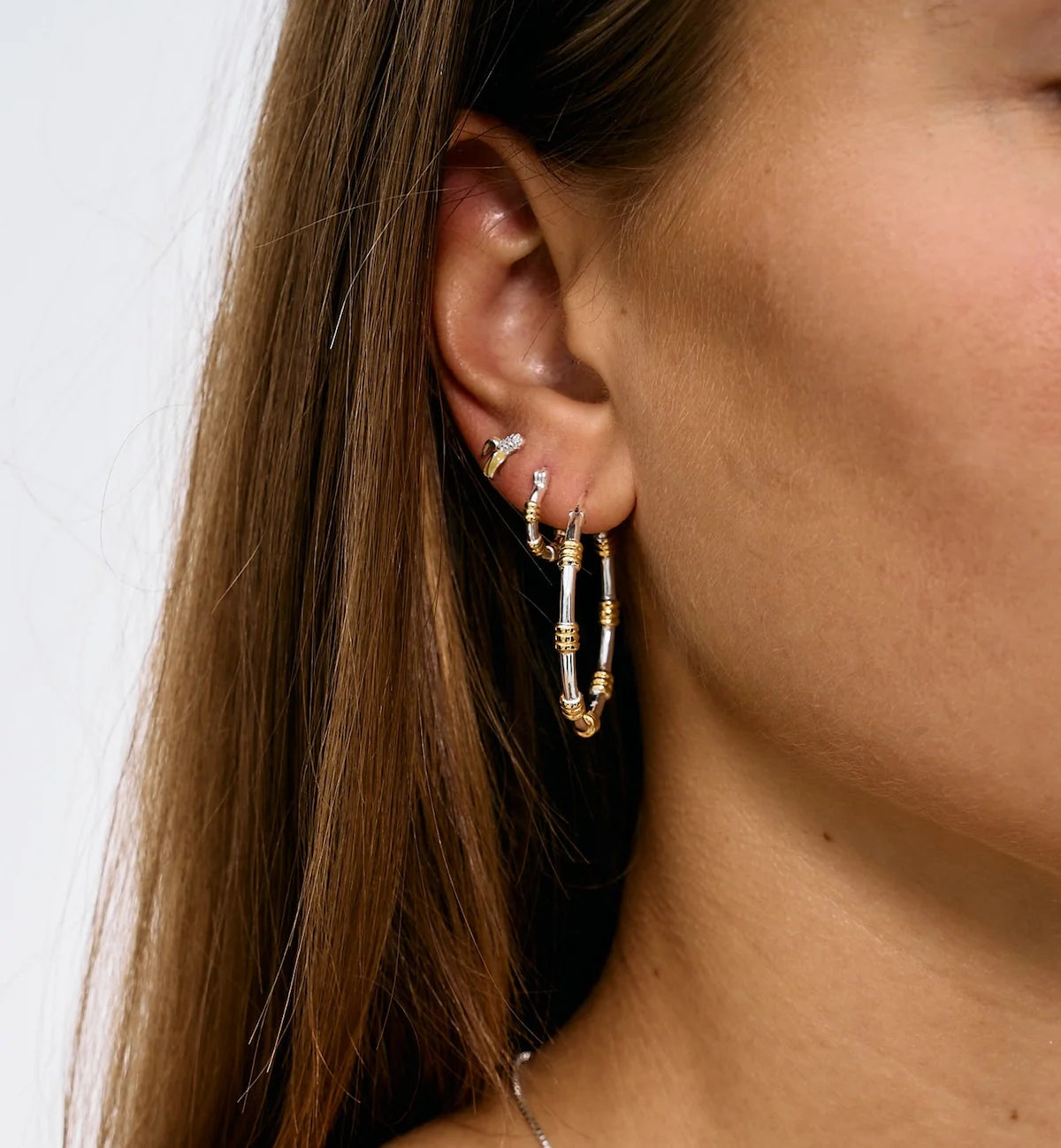 Dual Ring Earrings