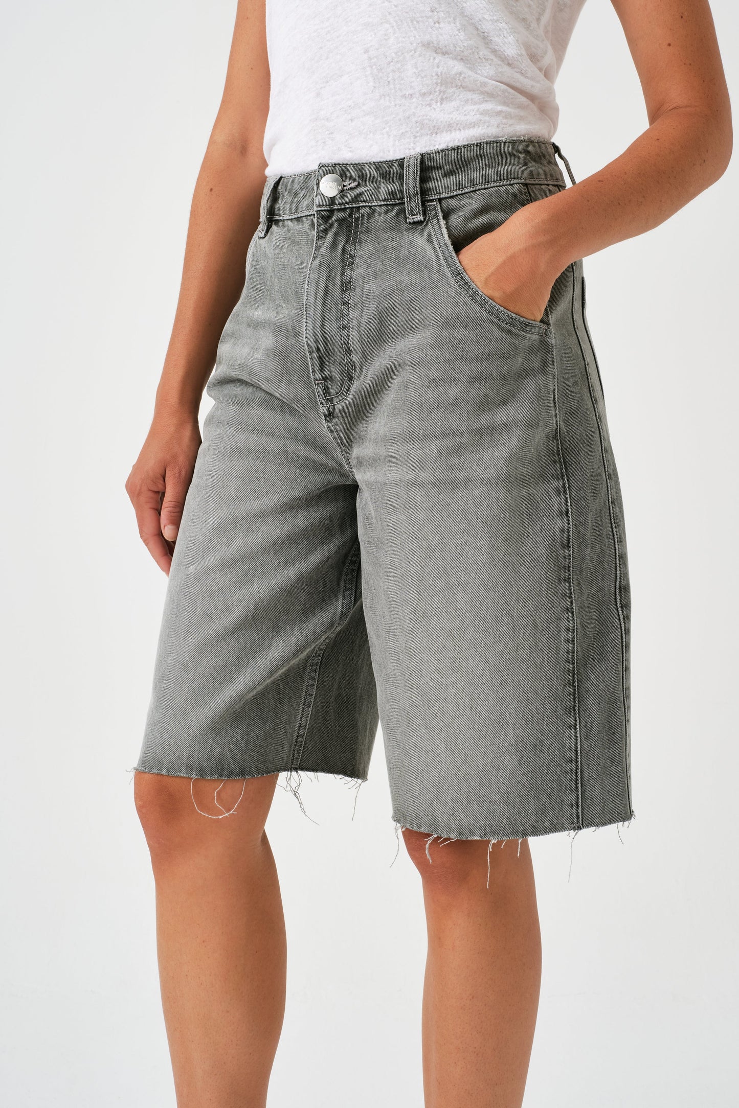 Bo Shorts - Vintage Steel