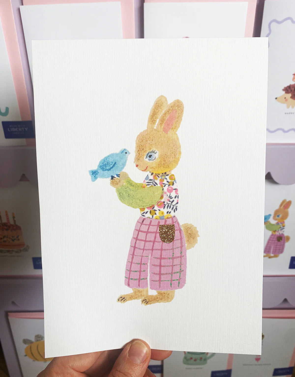 Mini Rabbit Print A5