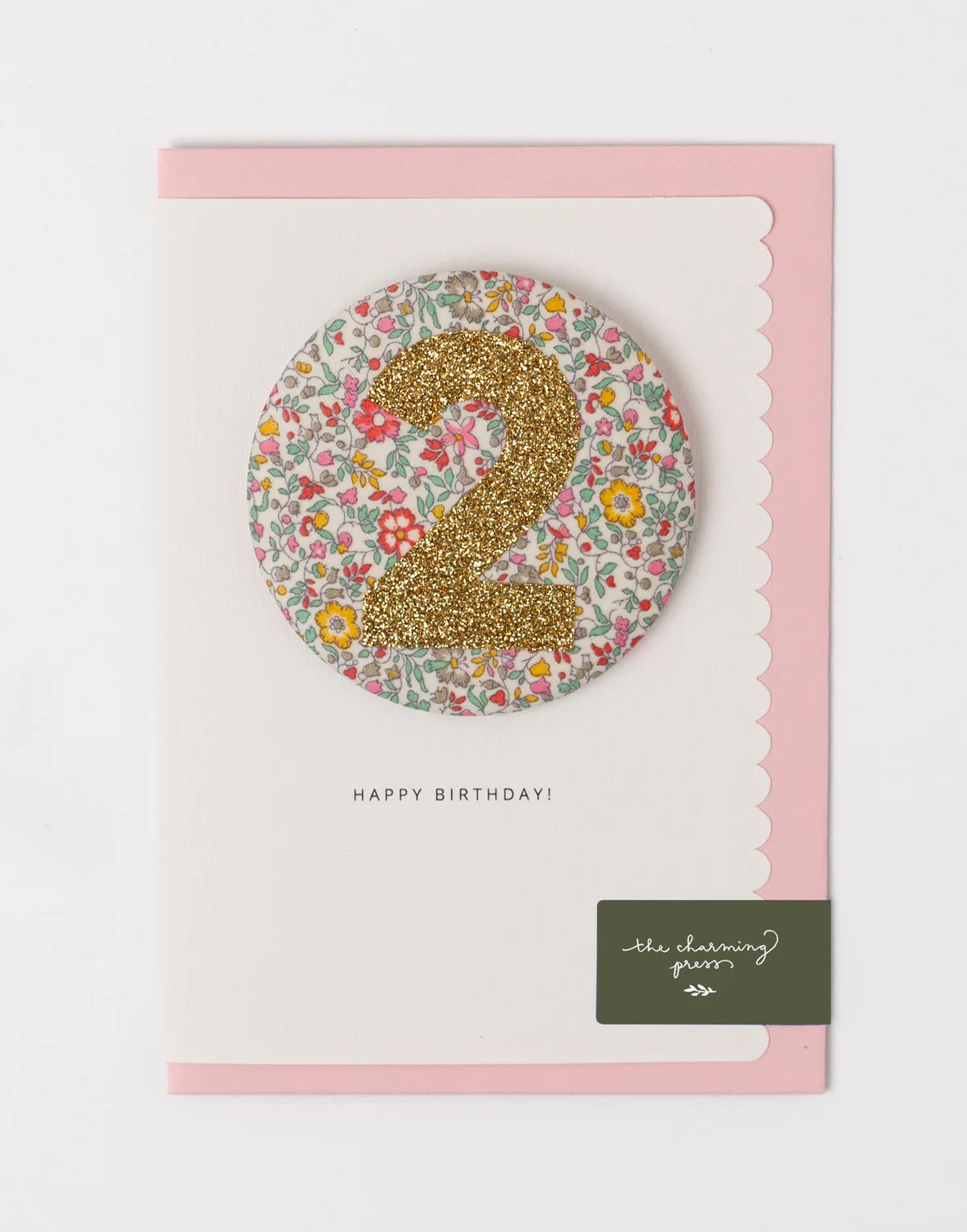Age 2 Birthday Badge Card