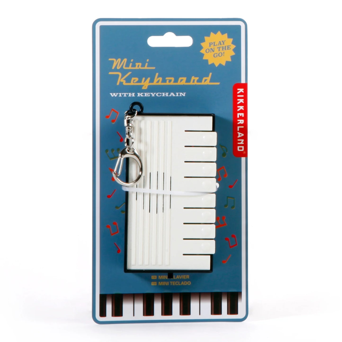 On The Go Mini Keyboard Keychain