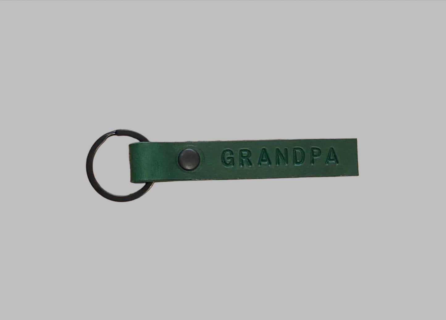 Grandpa Green Keychain