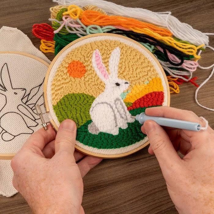 Punch Needle Kit: Hare