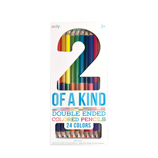 Ooly 2 Of A Kind Double Ended Colouring Pencils