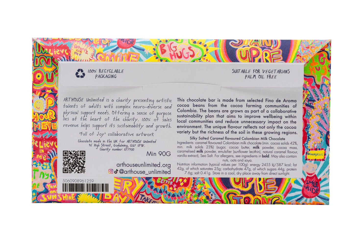 Full Of Joy Silky Milk Chocolate Salted Caramel