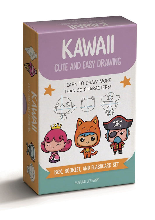 Kawaii: Cute And Easy Drawing Deck