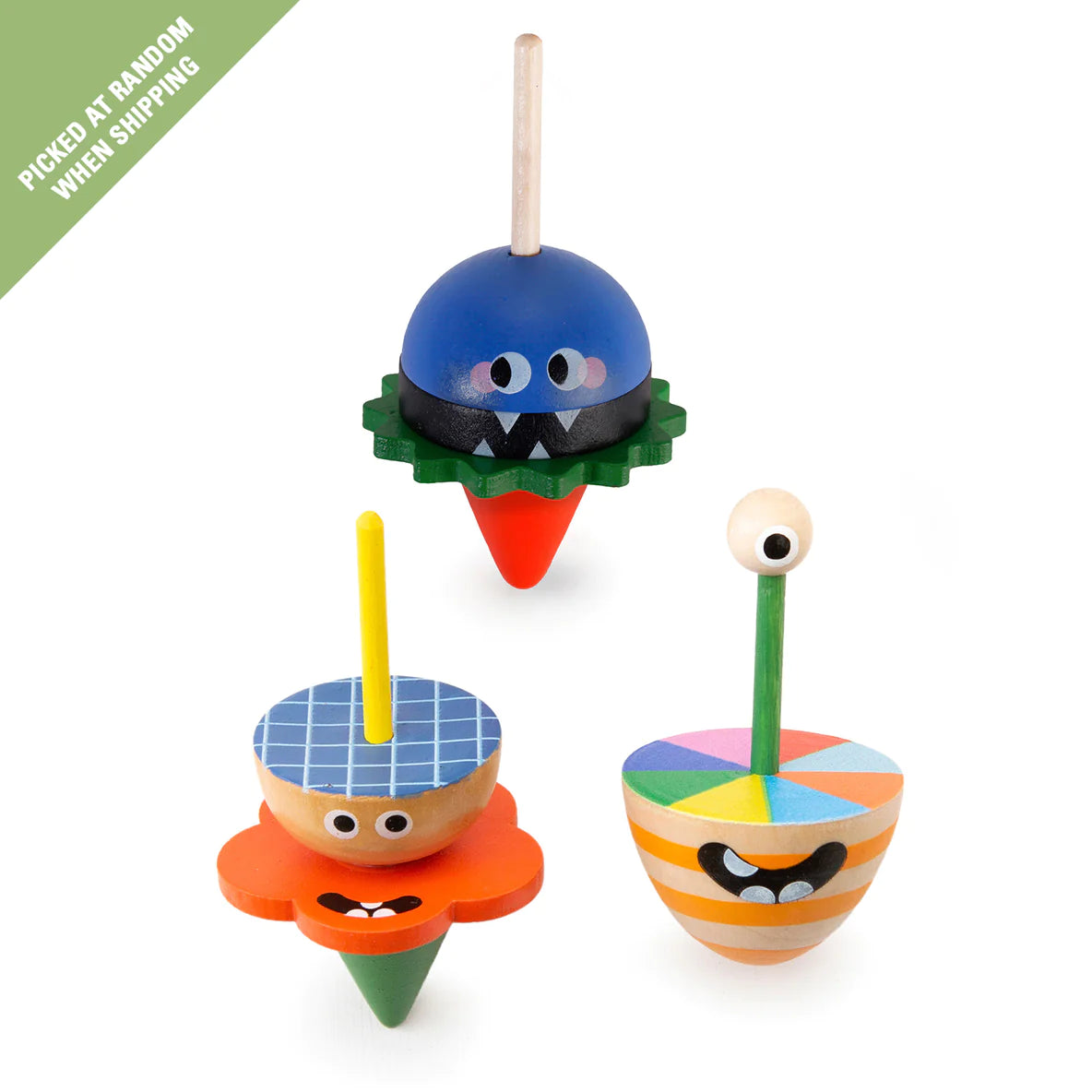 Dizzy Monster Spinning Top