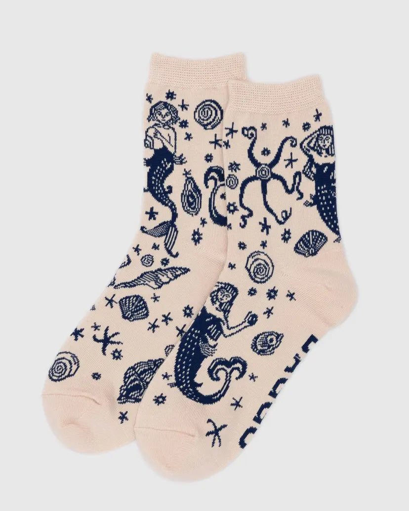 Crew Socks - Mermaid
