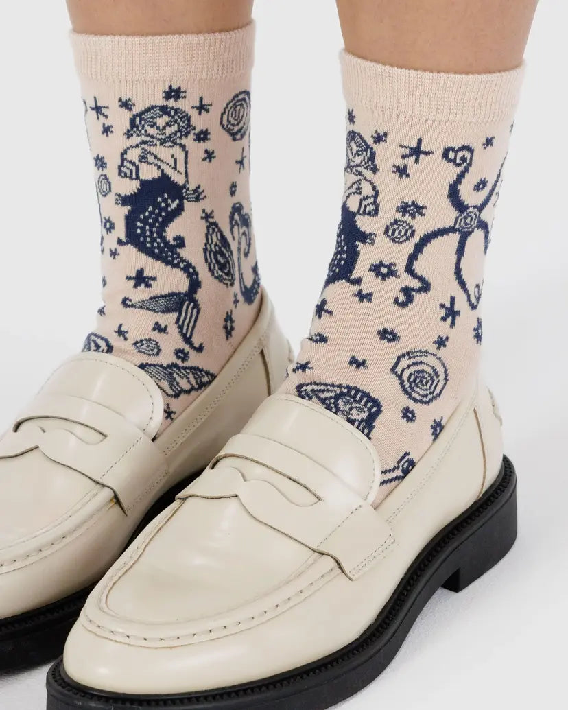 Crew Socks - Mermaid