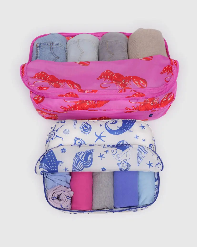 Large Packing Cube Set - Sea Creaturesl