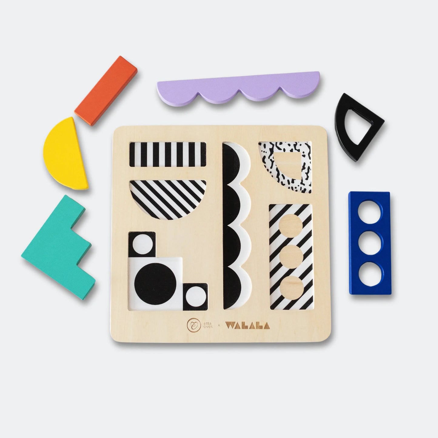 Etta Loves X Walala Wooden Puzzle
