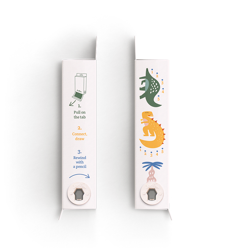 Scrollino Dino By Dots