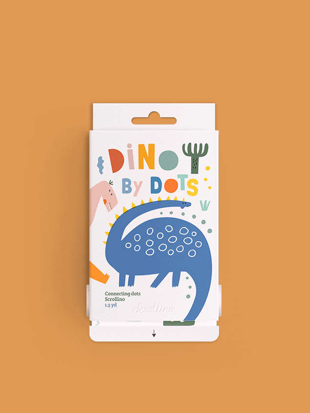 Scrollino Dino By Dots
