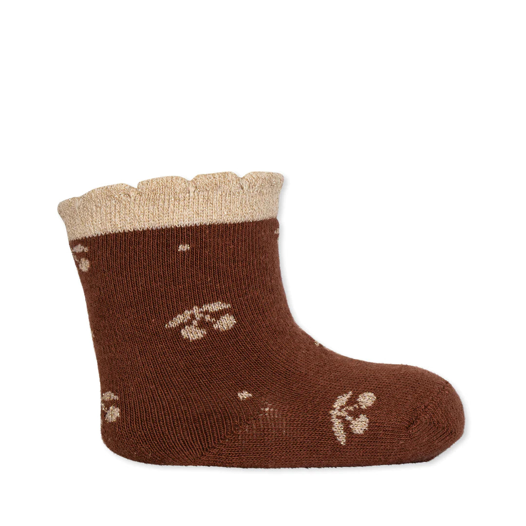 Pack Of 2 Lurex Socks Mon Cheri