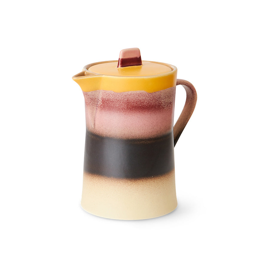 70’s Ceramics Tea Pot - Sunset