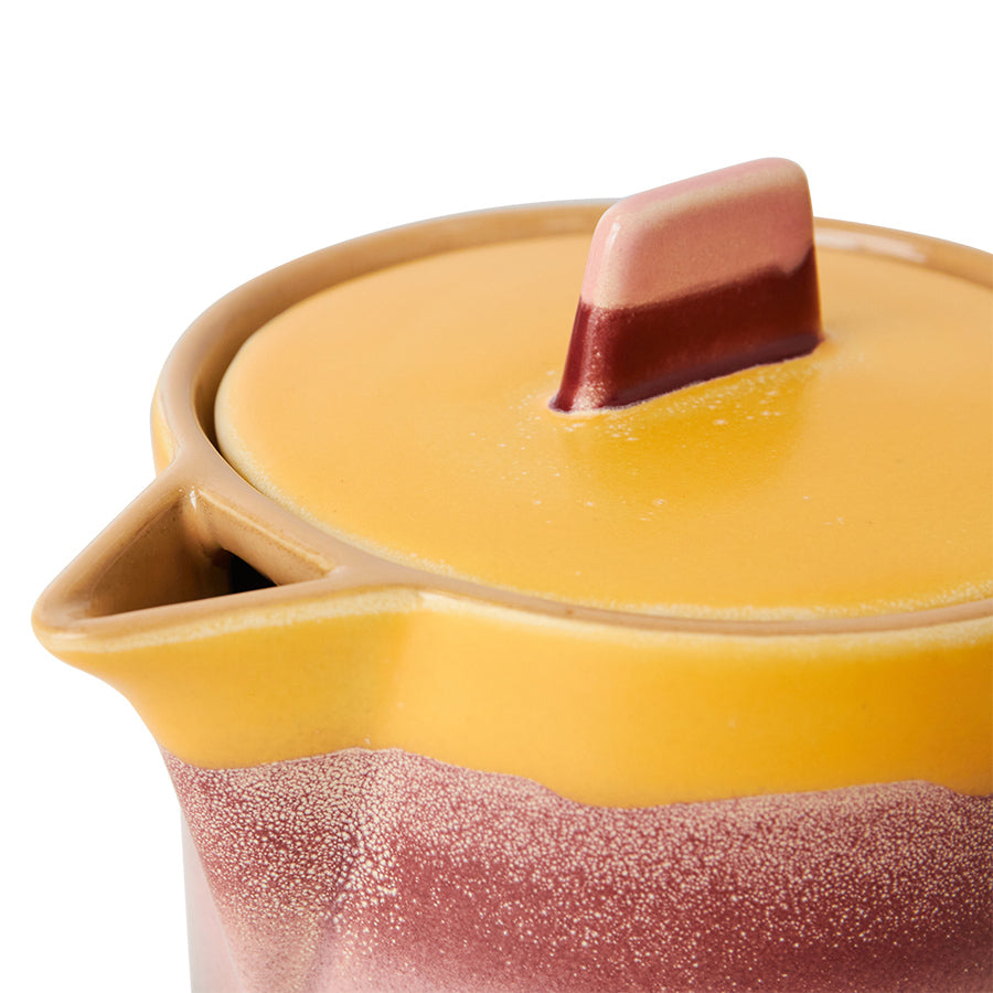 70’s Ceramics Tea Pot - Sunset