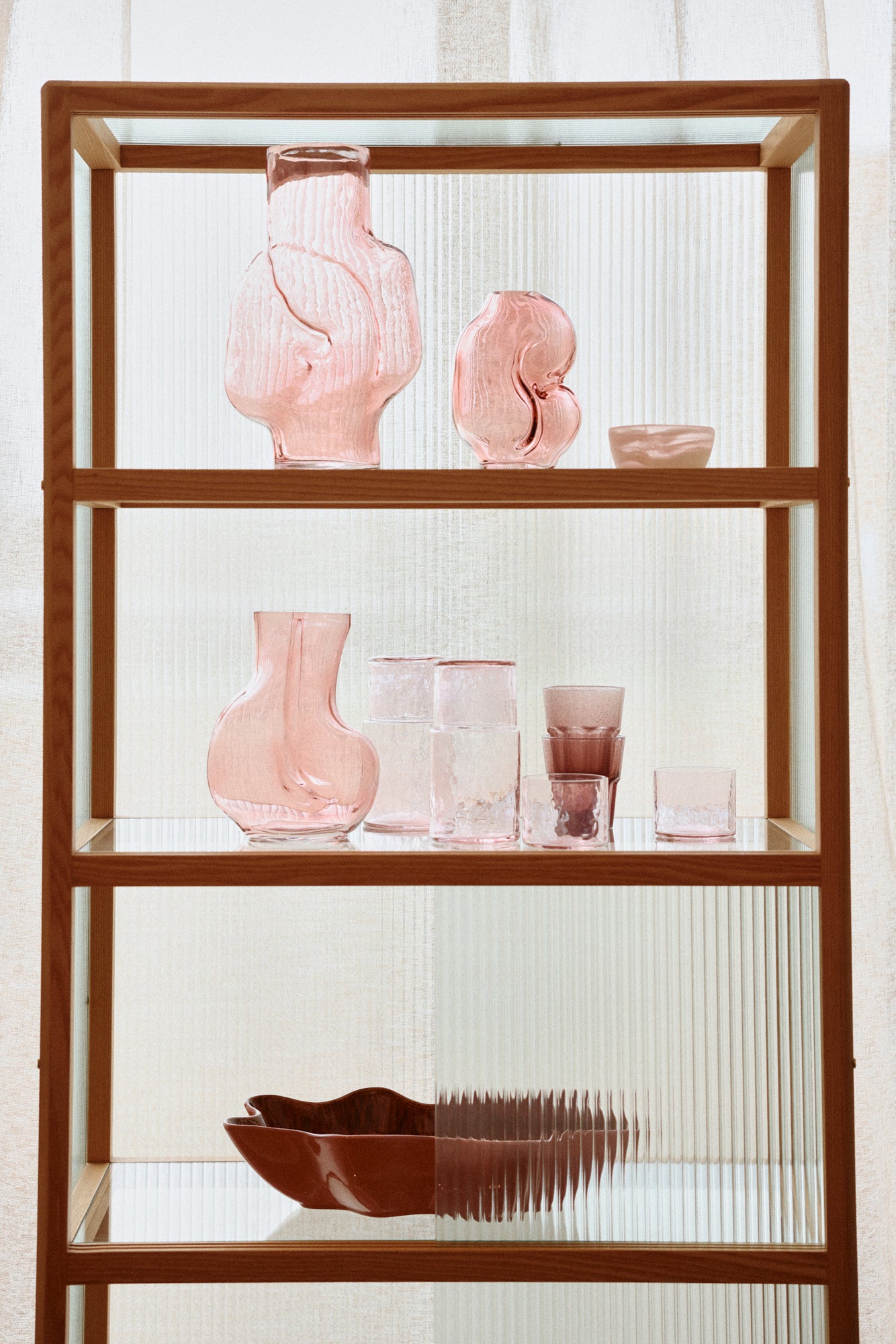 Gleam Vase Rose