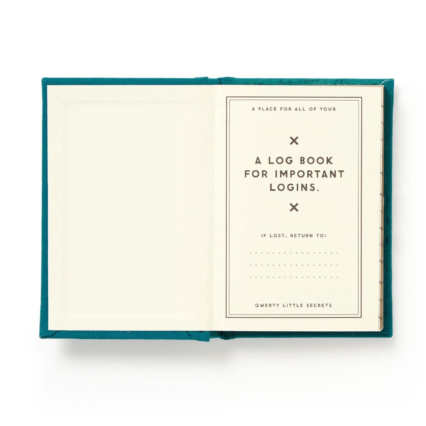 Definitely Not My Passwords Tiny Diary